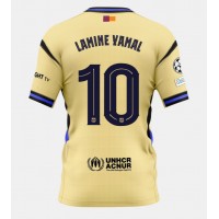 Stroje piłkarskie Barcelona Lamine Yamal #10 Koszulka Wyjazdowej 2025-26 Krótki Rękaw